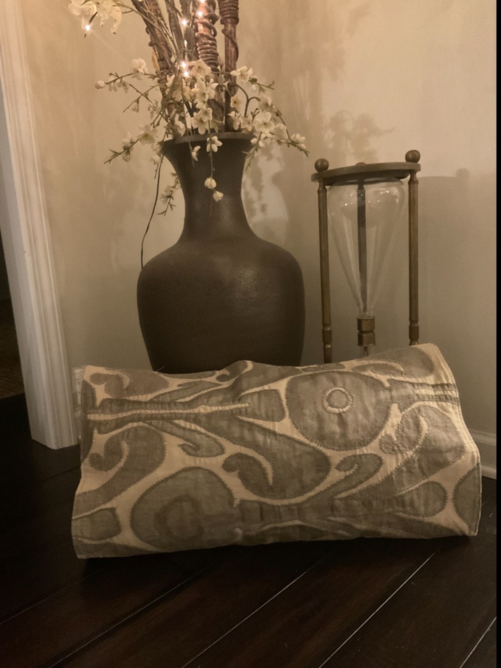 New with Tags Pottery Barn Printed Accent Pillow